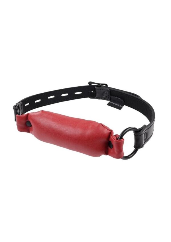 Saffron Soft Bit Gag - Red/Black