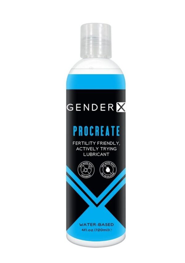 Gender X Procreate Water Based Lubricant 4oz