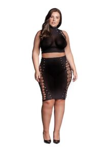 Le Desir Shade Kala XXXVII Two Piece with Turtleneck