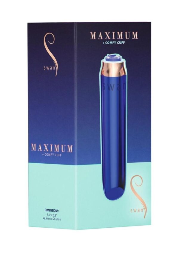 Swan Rechargeable Bullet - Blue/Rose Gold