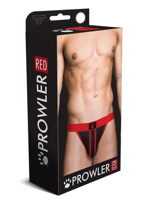 Prowler Red Ass-Less Jock - XLarge - Red/Black