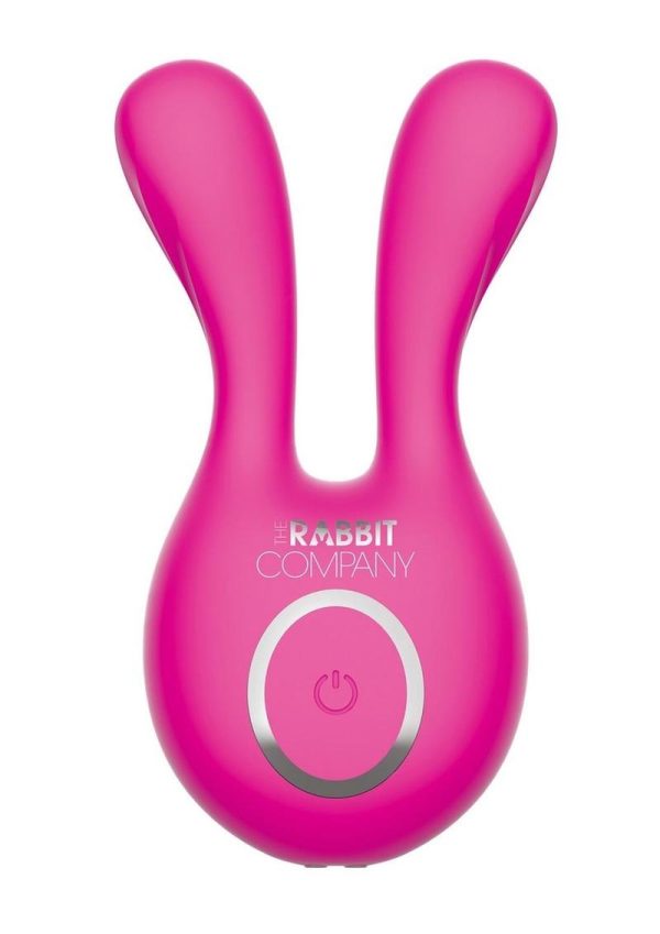 The Ears Plus Rabbit Rechargeable Silicone Stimulator - Hot Pink