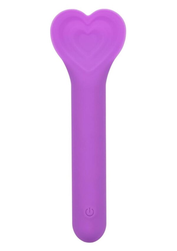 Bliss Liquid Silicone Lover Rechargeable Vibrator - Purple