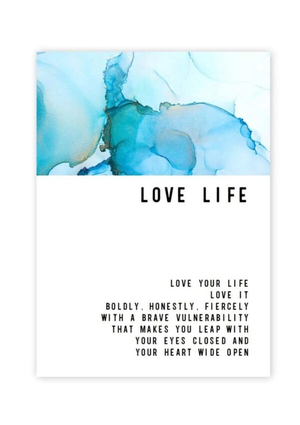 Warm Human Love Life Greeting Card