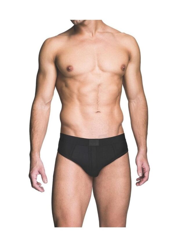 Prowler RED Ass-Less Brief - Large - Black