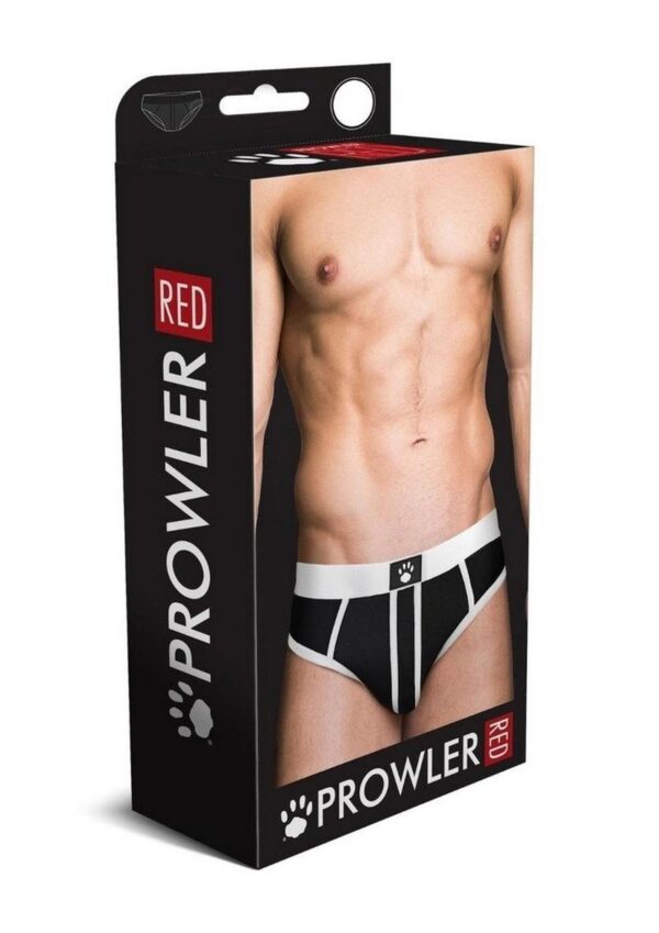 Prowler RED Ass-Less Brief - XLarge - Black/White