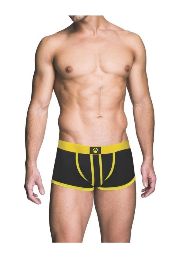 Prowler RED Ass-Less Trunk - Medium - Yellow/Black