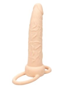 Performance Maxx Rechargeable Silicone Dual Penetrator - Vanilla