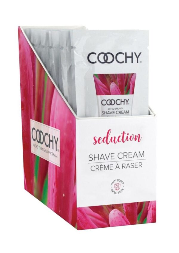 Coochy Shave Cream Seduction Honeysuckle/Citrus Foil (24 per Display)