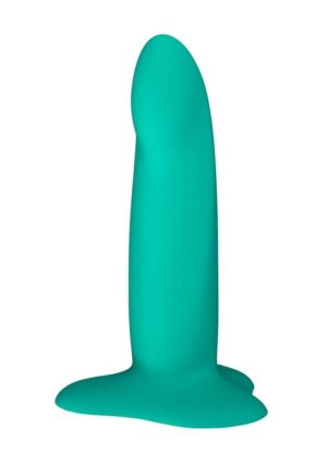 Limba Flex S Silicone Fit Dildo Posable With Suction Cup Base - Small - Caribbean Blue