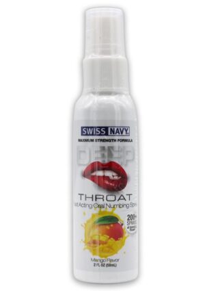 Swiss Navy Deep Throat Spray - Mango