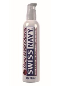 Swiss Navy Flavored Lubricant 4oz/118ml -Very Wild Cherry