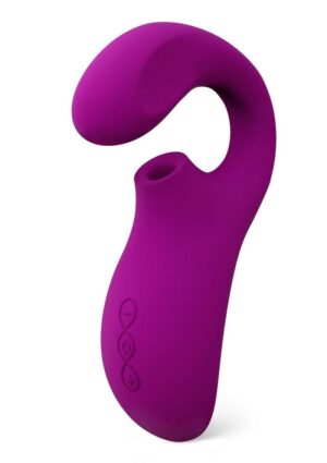 Enigma Cruise Rechargeable Dual Stimulator - Deep Rose Magenta