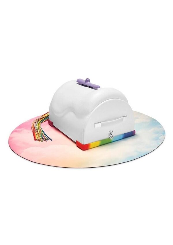 Cowgirl Unicorn Premium Silicone Riding Sex Machine - White