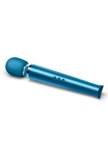 Le Wand Rechargeable Silicone Massager - Pacific Blue