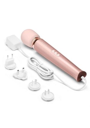 Le Wand Plugin Vibrating Massager - Rose Gold