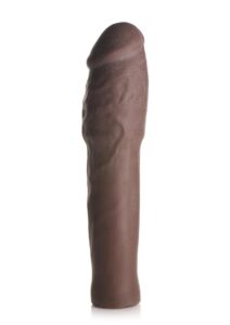 JOCK Extra Thick Penis Extension Sleeve 2in - Chocolate