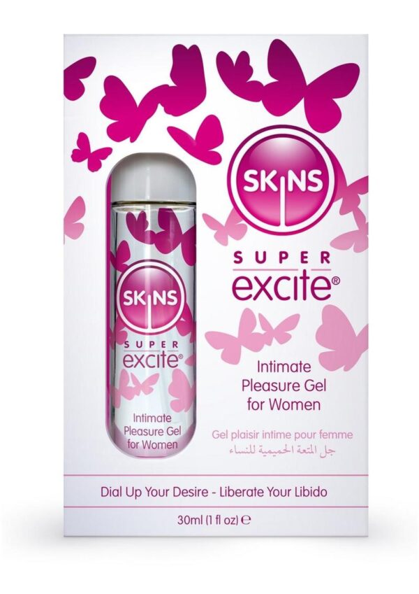 Skins Super Excite Clitoral Stimulation Gel 1oz