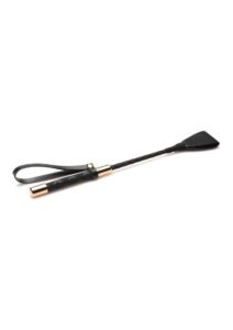 Master Series Stallion Riding Crop 18in - Black