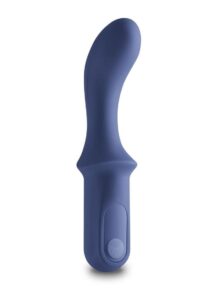 Desire Fortuna Rechargeable Silicone G-Spot Vibrator - Blue