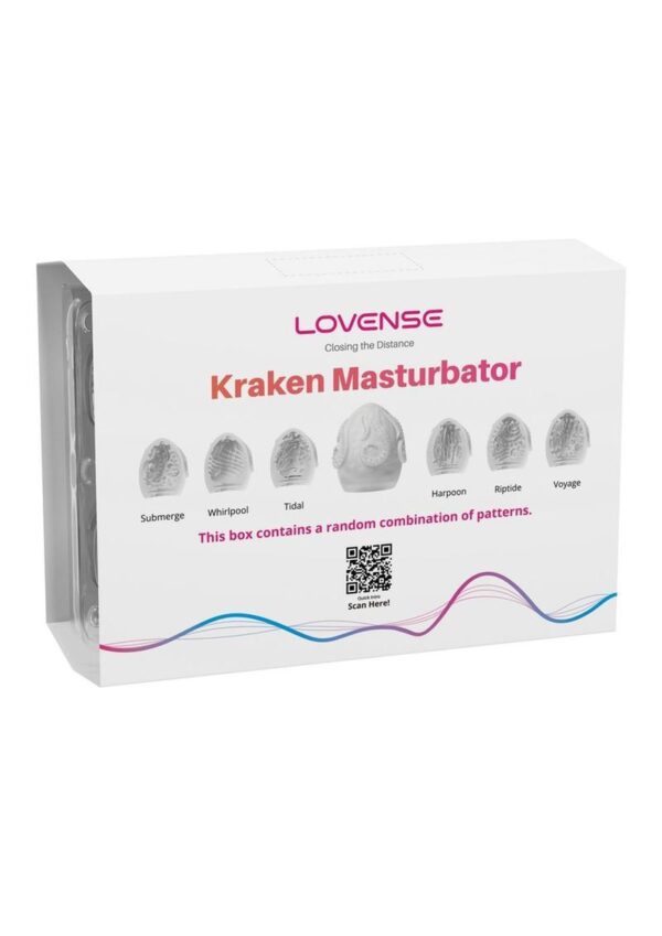 Lovense Kraken Disposable Strokers (6 per Pack) - White