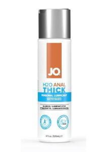 JO H2O Anal Thick Water Based Lubricant 4oz.