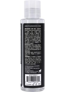 Zero Tolerance Drenched Warmth Water Based Lubricant 4oz