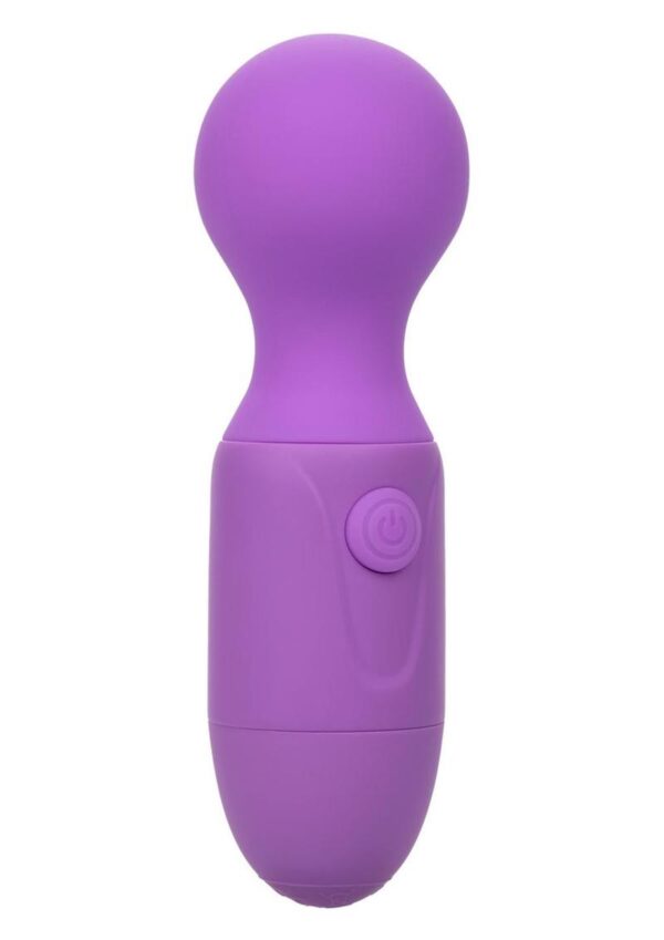 First Time Rechargeable Silicone Massager - Purple