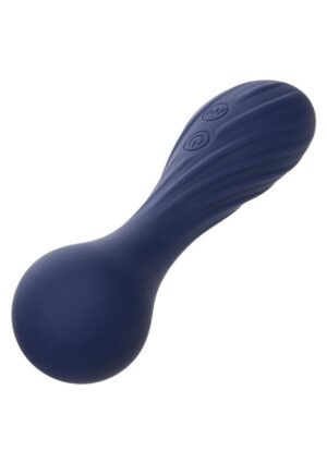 Charisma Temptation Rechargeable Silicone Massager Wand - Blue