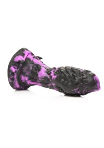 Creature Cocks Grim Silicone Dildo - Purple/Black