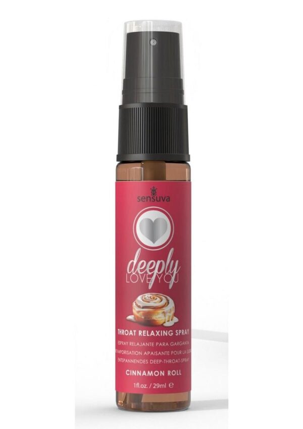 Deeply Love You Throat Relaxing Spray Cinnamon Roll 1oz