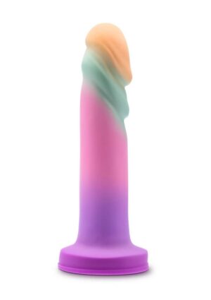 Avant Sunrise Gaze Silicone Dildo - Sherbet - Multicolor