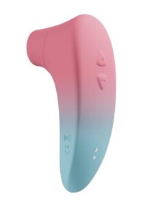 Tenera 2 Rechargeable Silicone Clitoral Suction Stimulator - Pink/Blue