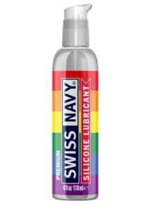 Swiss Navy Silicone Lubricant Pride Edition 4oz/118ml