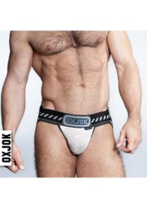 Packer Cargo Quilt Slider-Strap Jock - White Snow - Large