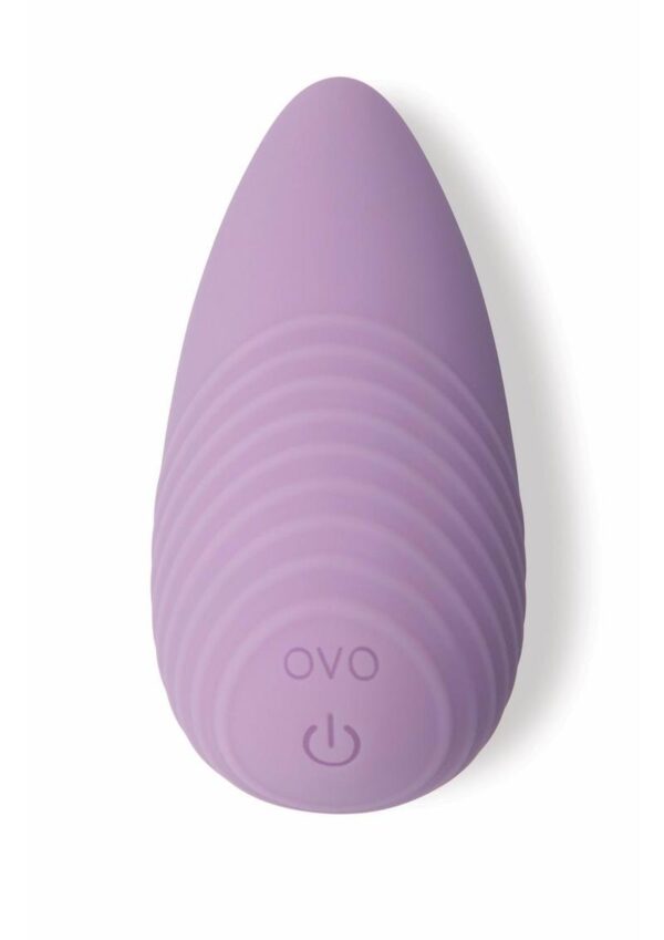 Ovo Earth Gobi Rechargeable Silicone Layon Vibrator - Purple