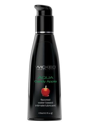 Wicked Aqua Candy Apple Water Based Lubricant 4 Ounce