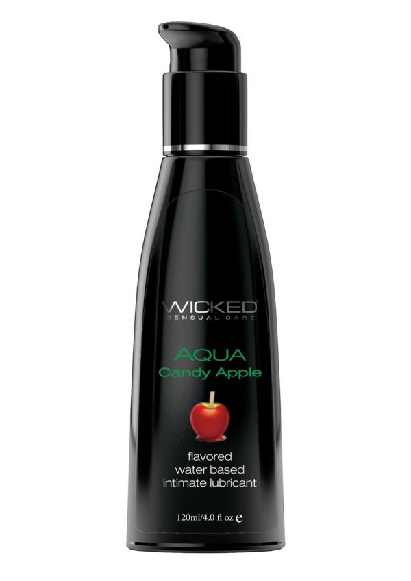 Wicked Aqua Candy Apple Water Based Lubricant 4 Ounce