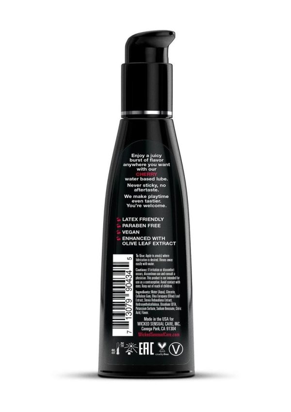 Wicked Aqua Cherry Lube 4oz - Image 2