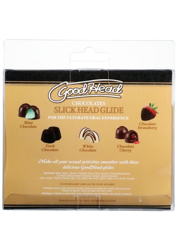 GoodHead Slick Head Glide Chocolates (5 Pack) 1oz - Image 2