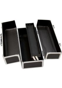 Lockable Vibrator Case - Large - Black