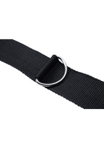 Master Series Interlace Over and Under the Bed Restraint Set - Black
