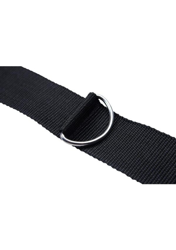 Master Series Interlace Over and Under the Bed Restraint Set - Black