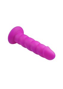 Suga` Daddy Silicone Dildo 7in - Purple