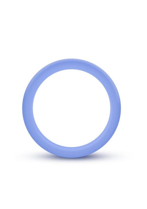 Performance Silicone Cock Ring - Blue