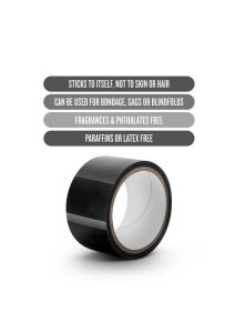 Temptasia Bondage Tape 60 Feet - Black