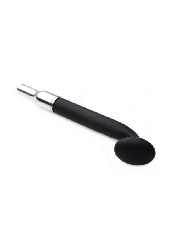 Zeus Electrosex Round Silicone Electrode Attachment - Black