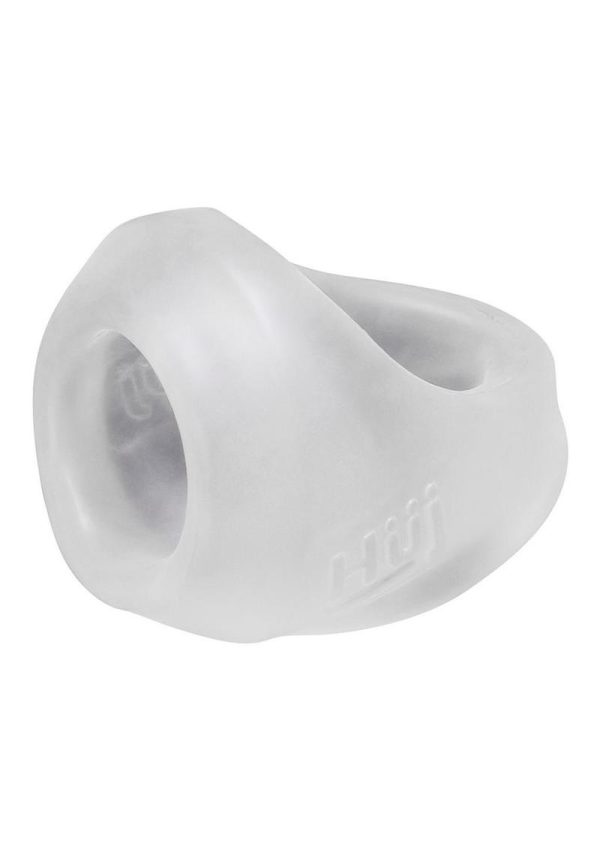 Hunkyjunk Clutch Silicone Cock and Ball Sling - Clear