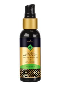 Sensuva Natural Water Based Apple Candy Flavored Lubricant 1.93oz