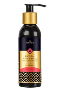 Sensuva Natural Water Based Watermelon Flavored Lubricant 4.23oz